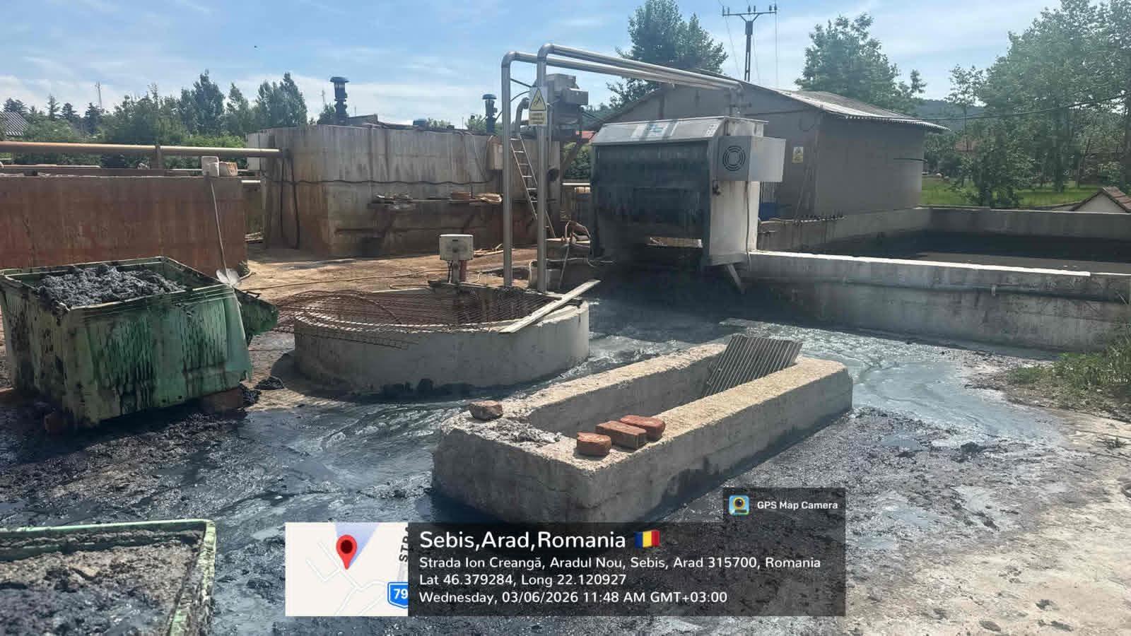 Amendă de 100.000 de lei și propunere de suspendare a activității pentru o stație de preepurare din Sebiș