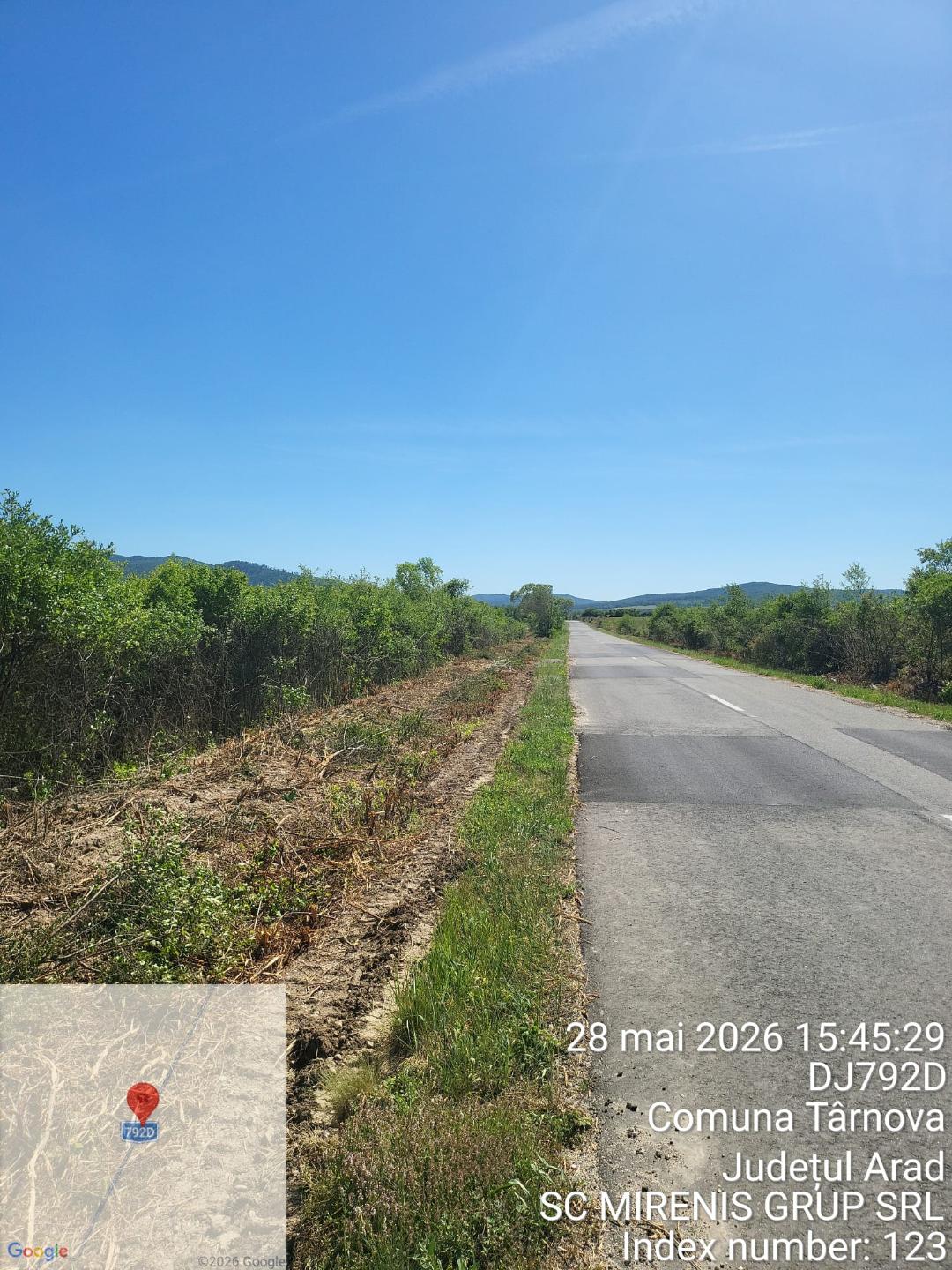 Consiliul Județean Arad curăță drumurile județene: defrișări și toaletări pentru mai multă siguranță în trafic