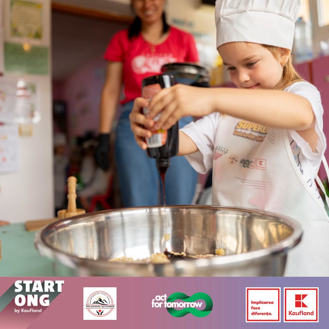 Imagine galerie Un model de educație alimentară prin care preșcolarii învață pregătind deserturi fără zahăr adăugat, testat la Lipova, în județul Arad
