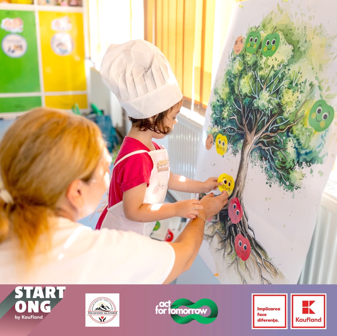 Imagine galerie Un model de educație alimentară prin care preșcolarii învață pregătind deserturi fără zahăr adăugat, testat la Lipova, în județul Arad