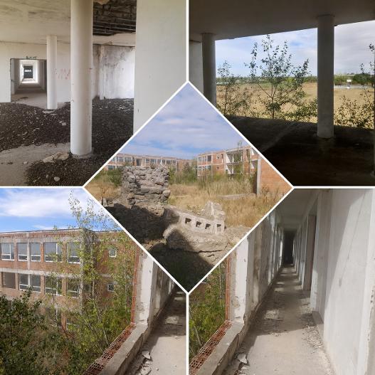 Campusul-fantomă de la Nădlac: milioane de euro investite, o ruină abandonată.Autoritățile au încercat sa îl transforme într-un hub pentru armată,fără succes